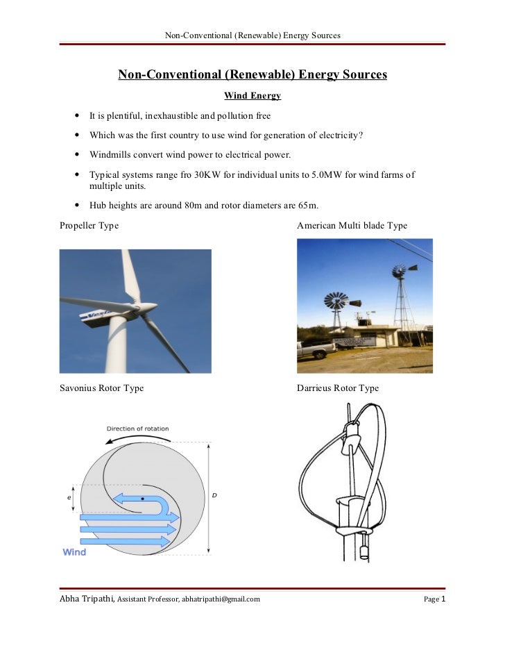 non conventional energy sources book
