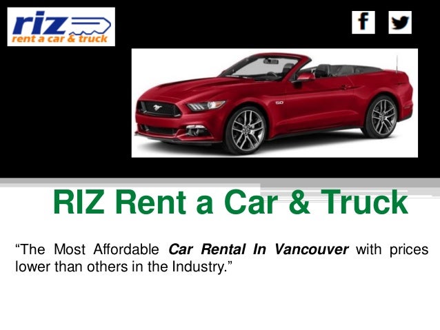 Riz Rent A Car Vancouver Riz Rent A Car Vancouver