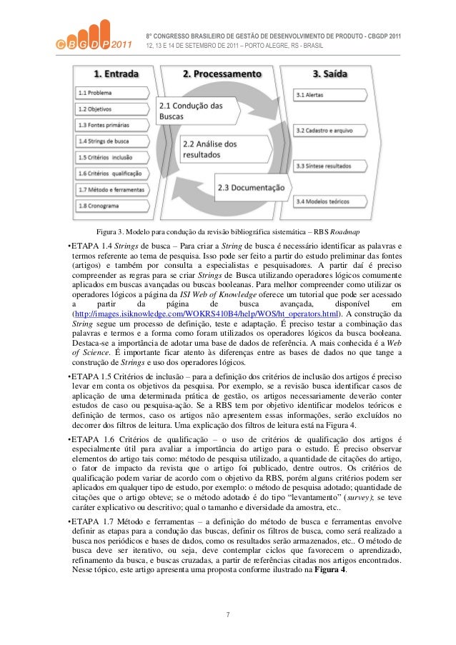 Artigo revisao bibliografica