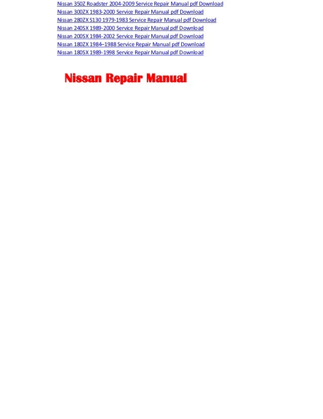 Download Nissan Frontier - Owner s Manual PDF ( Pages)