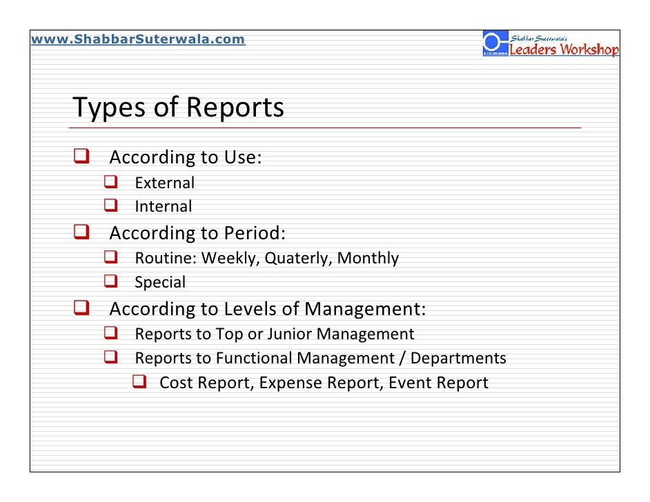 Report Writing | SkillsYouNeed