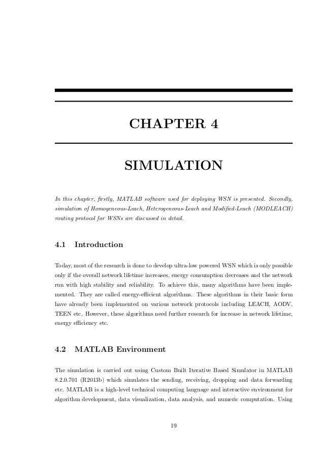 Leach protocol thesis