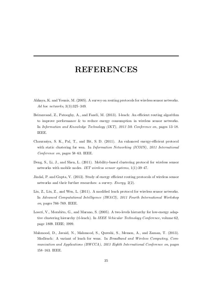 Leach protocol thesis
