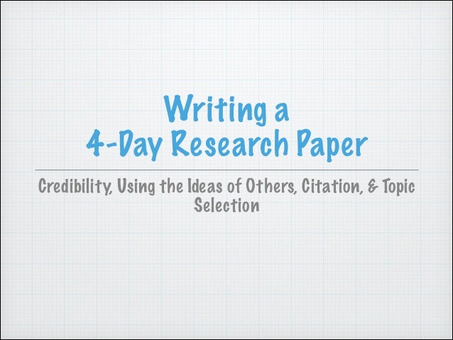5 paragraph research essay