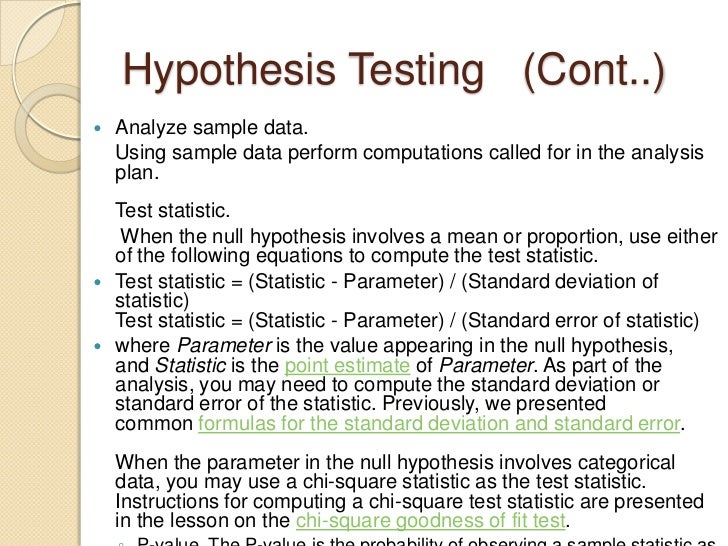 The Research Hypothesis