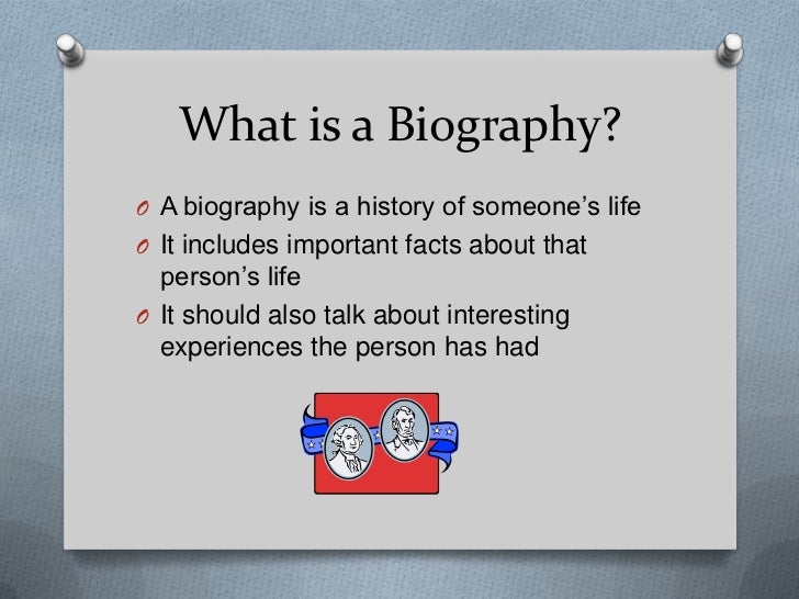 A biography, or simply bio, is a detailed description of a person's li...