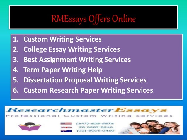 custom paper writing services