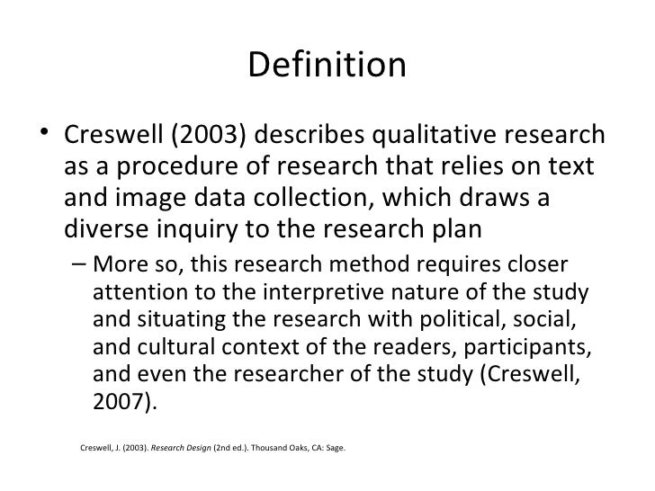 Research methodologies