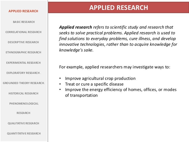 Types of scientific research papers
