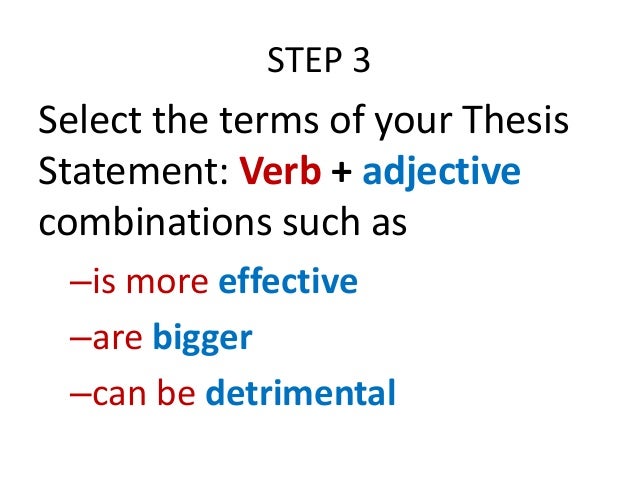 What is the difference between an open and closed thesis statement