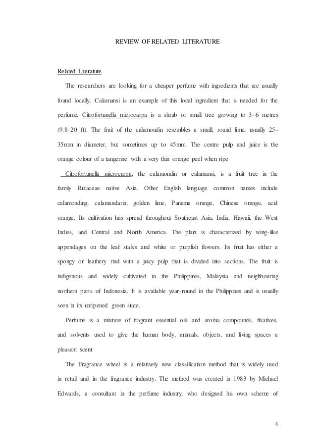 Writing a research paper on literature