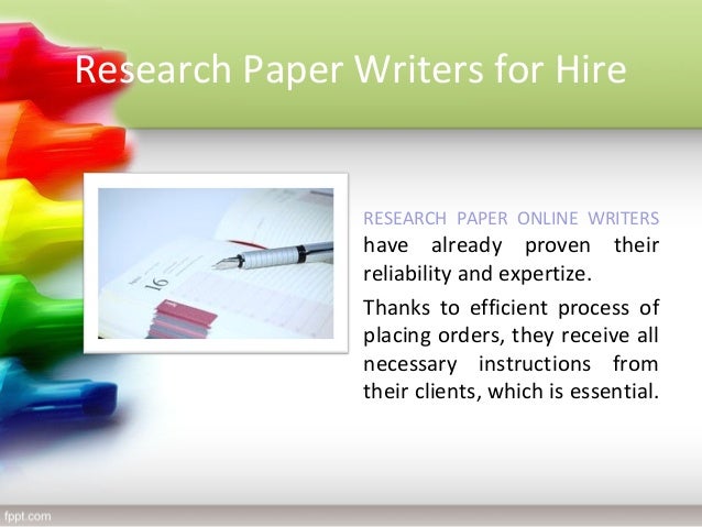 Help On Writing A Research Paper