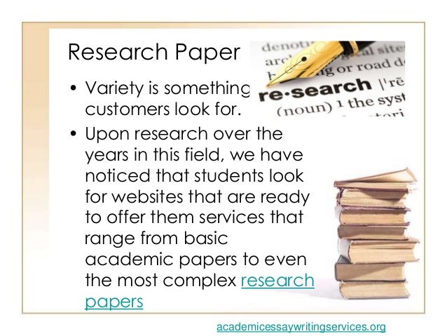 Research writing service