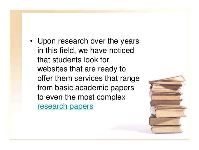 Research papers writing help