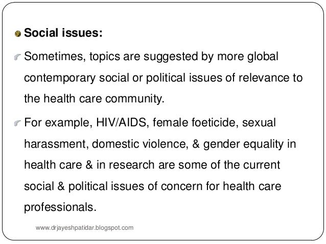 Great Sociology Research Topics