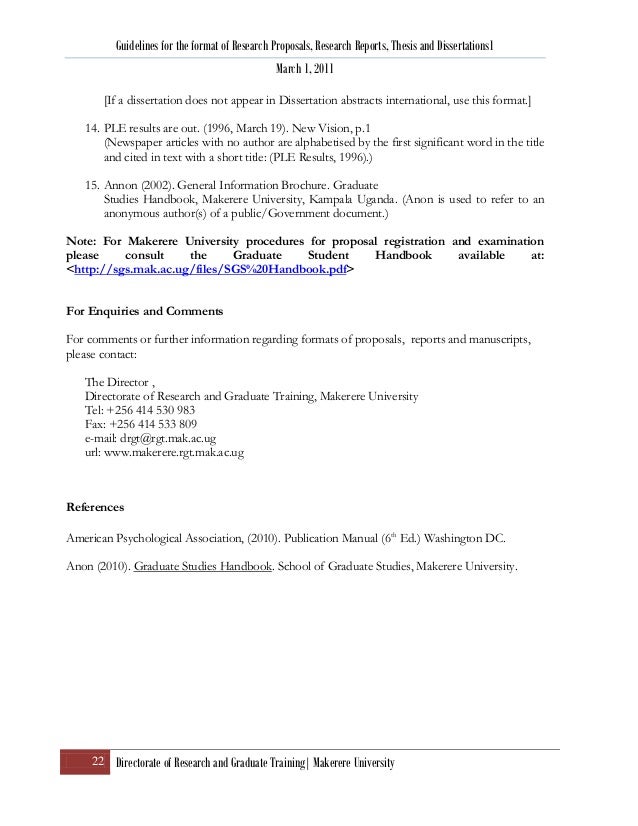 makerere dissertations research thesis format ver 4 april 2011 makerere dissertations research thesis format ver 4 april 2011