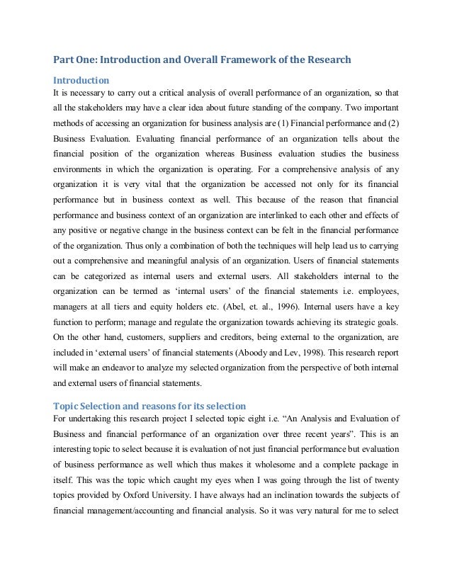 Thesis accounting and finance