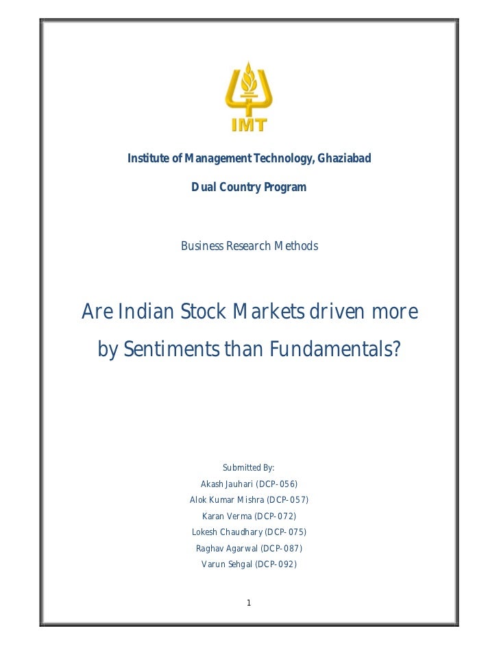 fundamental analysis of indian stock market
