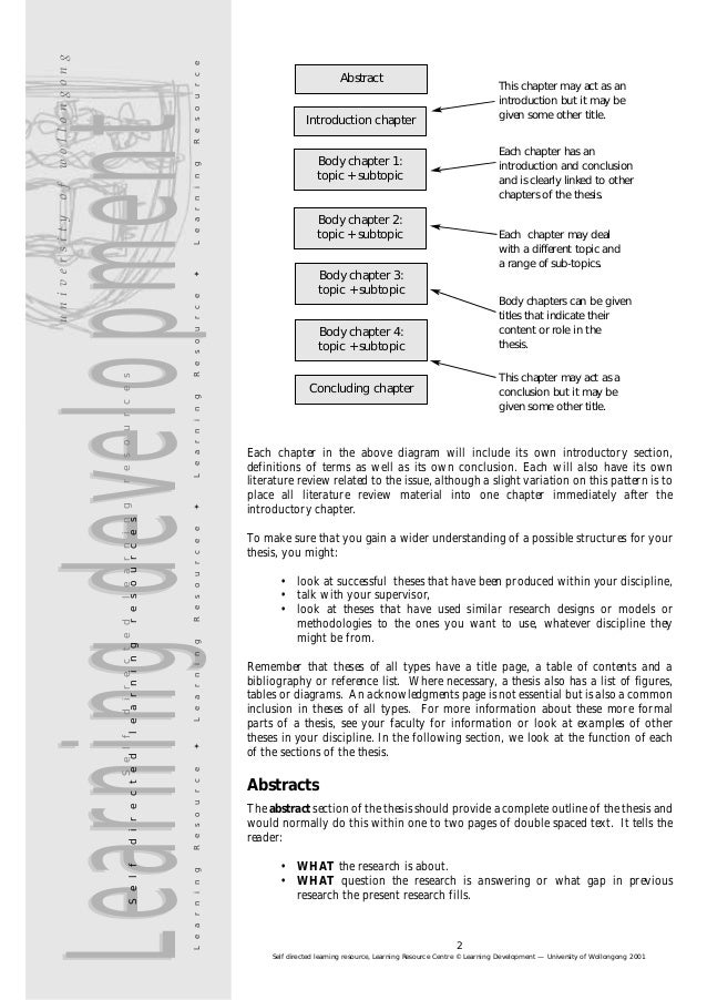 difference between research paper and thesis