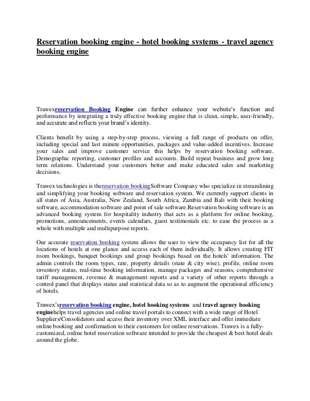 Hotel Booking Systems Uk Hotel Booking Systems Uk