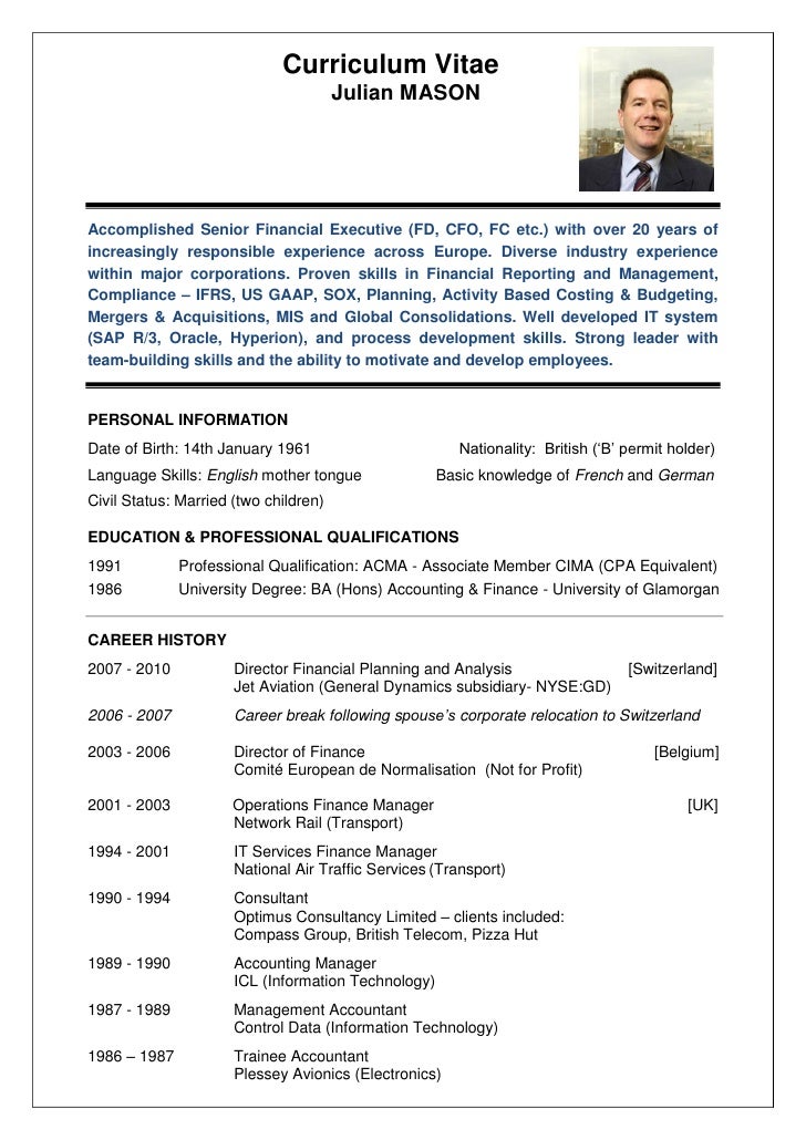 mason resume