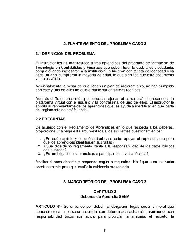 2. PLANTEAMIENTO DEL PROBLEMA CASO 3
2.1 DEFINICIÓN DEL PROBLEMA
El instructor les ha manifestado a tres aprendices del pr...