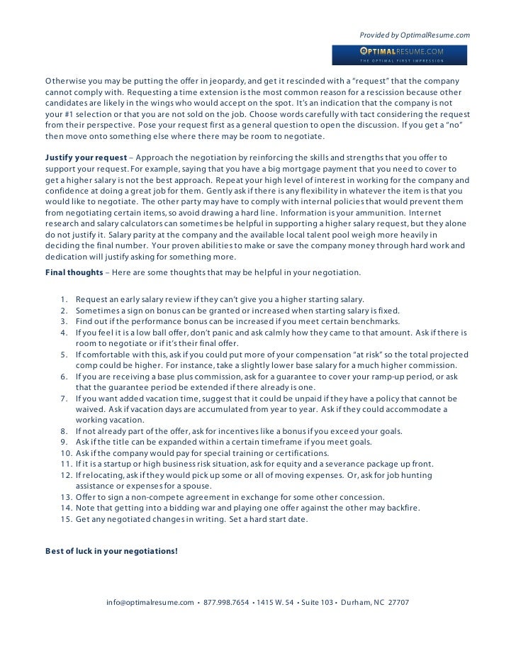 negotiating offer ideal vistalist co job offer negotiation