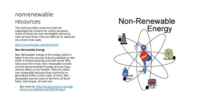 Renewable and non renewable resources   youtube