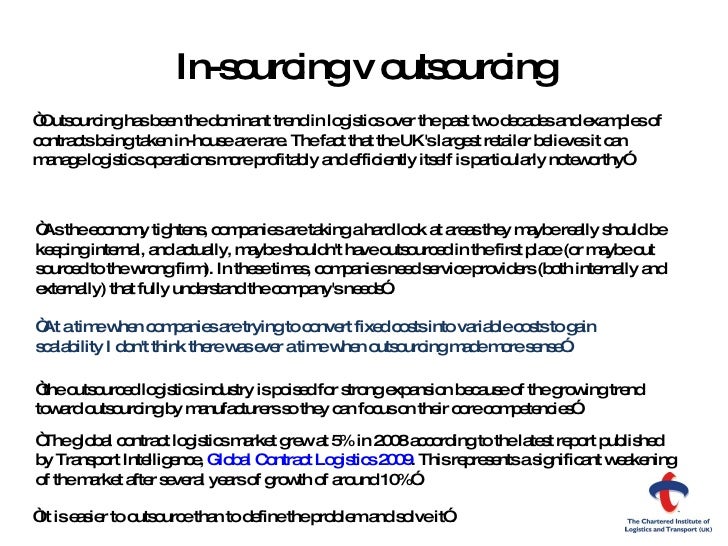Outsourcing essay