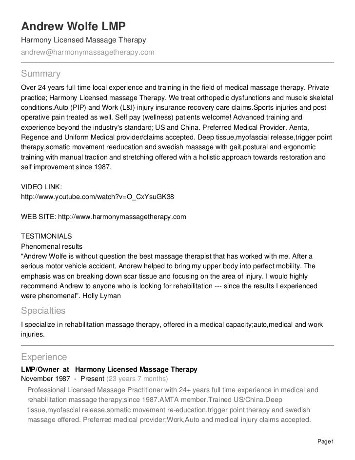 therapist resume template therapist resume example