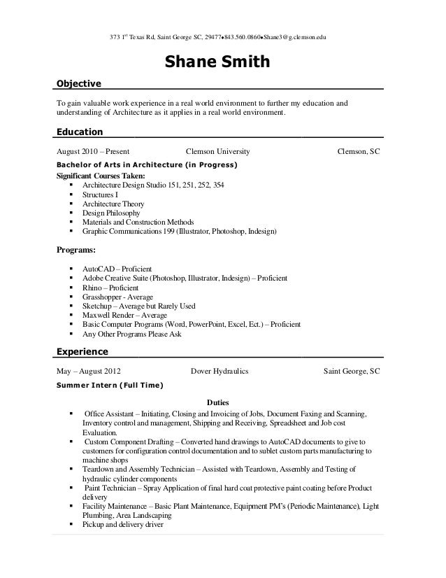 Resume for line cook