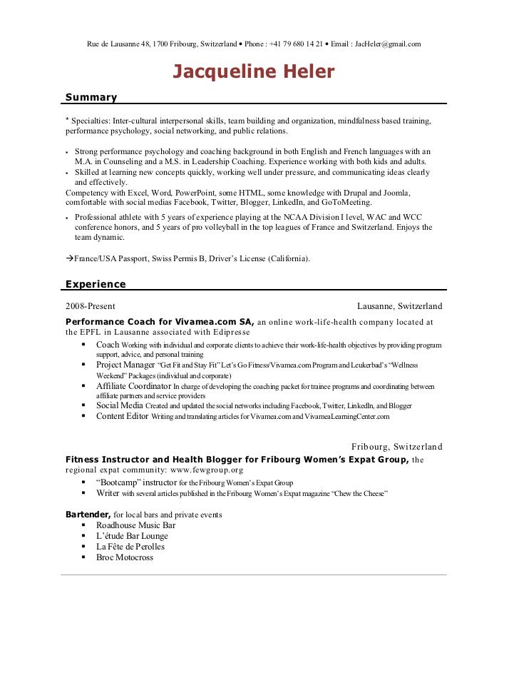 camp counselor resume samples