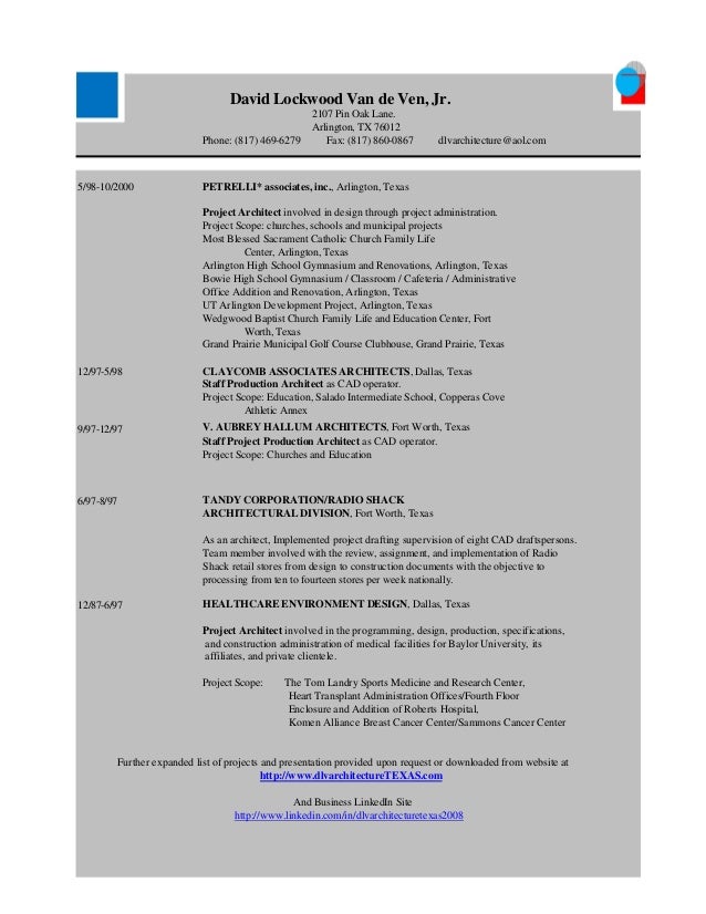 radio shack resume
