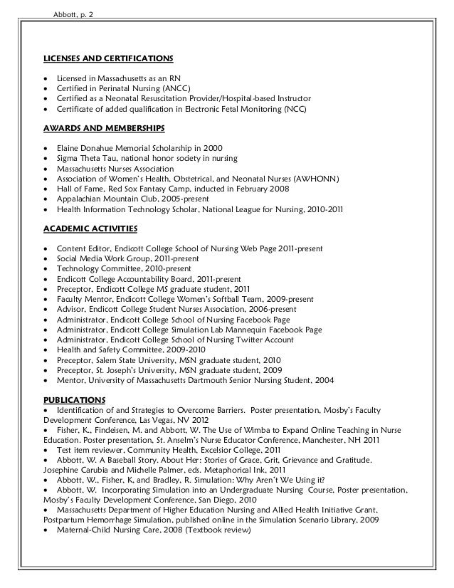 certifications on a resumes