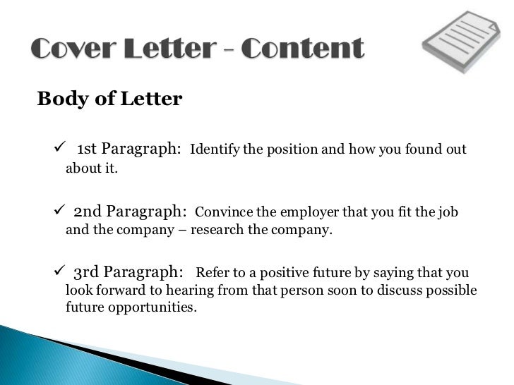 cover letter first job