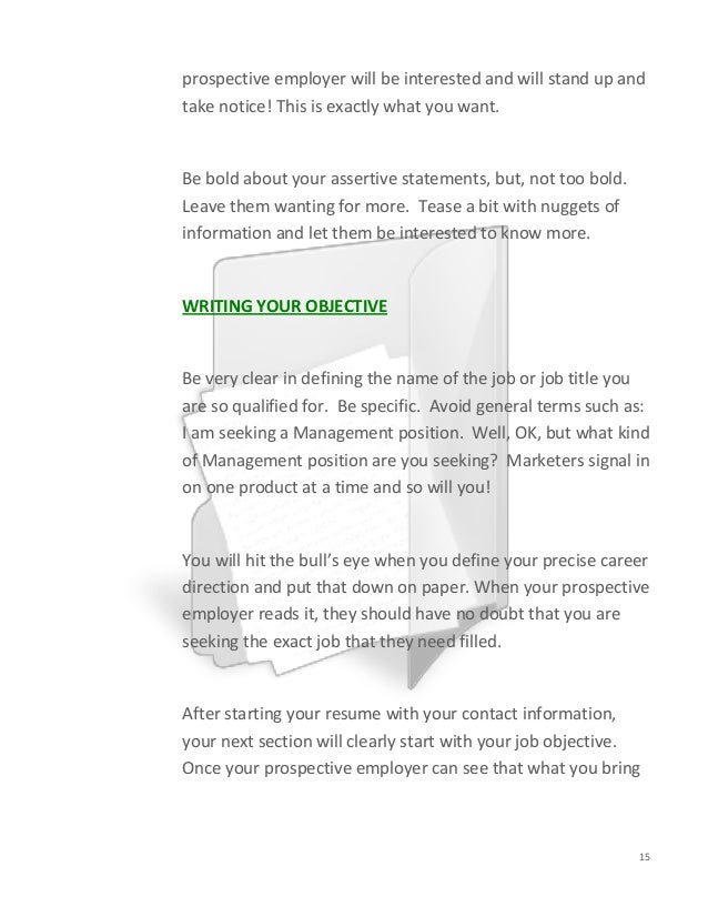 Cover letter samples to prospective employers