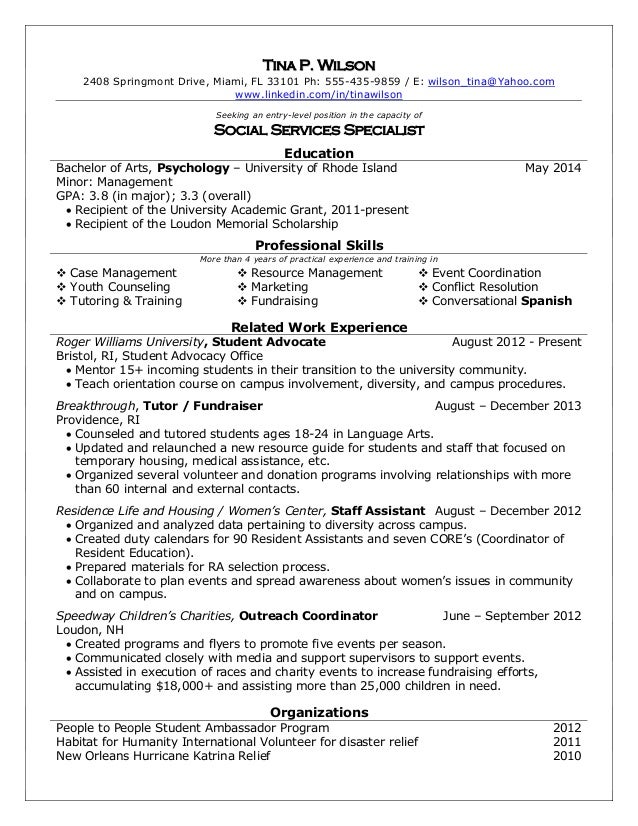 recent graduate resume template