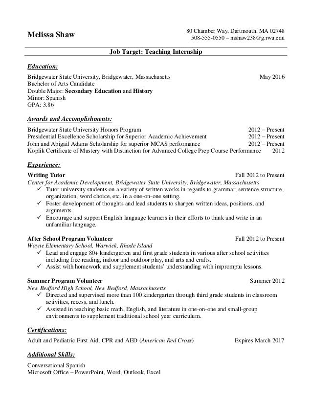 How to show a double major on a resume