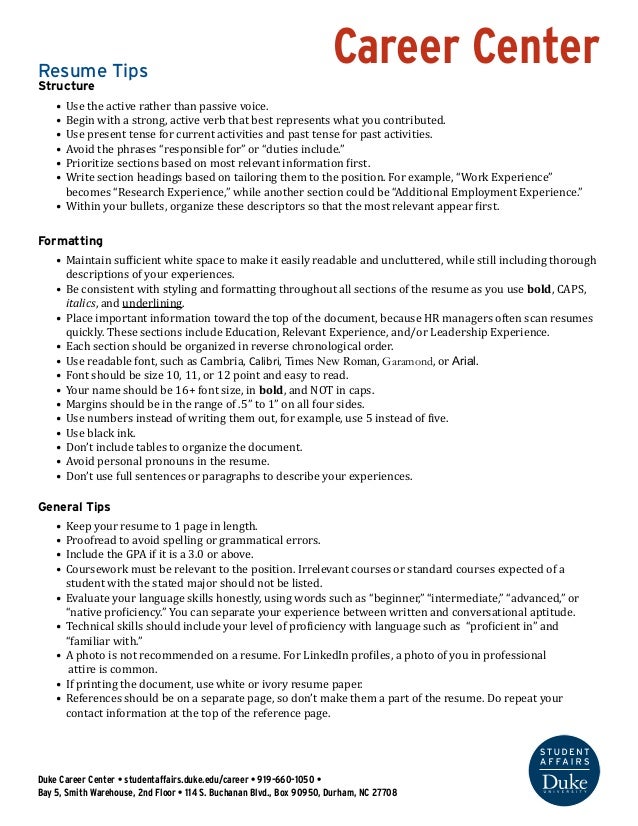 verbs to use in a resume