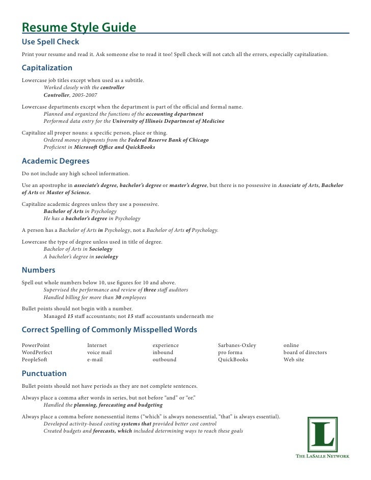 Listing education in resume