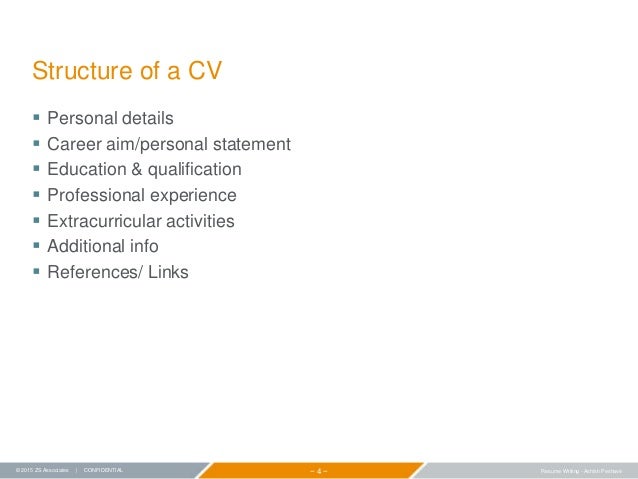 tips to a good resumes