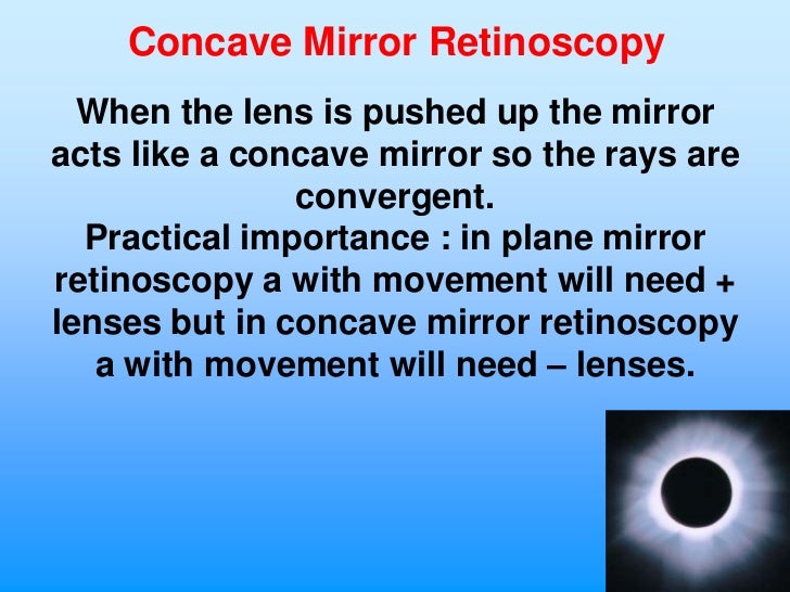 Refraction and Retinoscopy