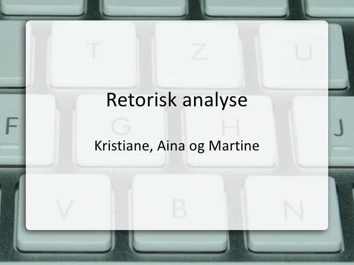 retorisk retorisk