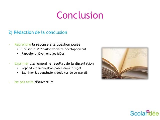 Dissertation juridique conclusion