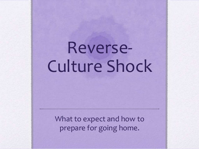 reverse culture shock