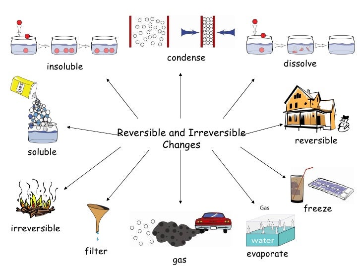 Reversible And Irrevesible Changes