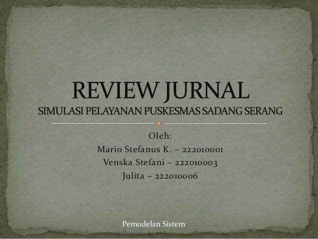 Jurnal review