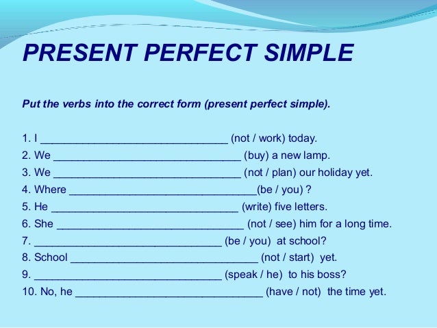 NEW 461 PRESENT PERFECT TENSE WORKSHEET FOR GRADE 6 WITH ANSWERS