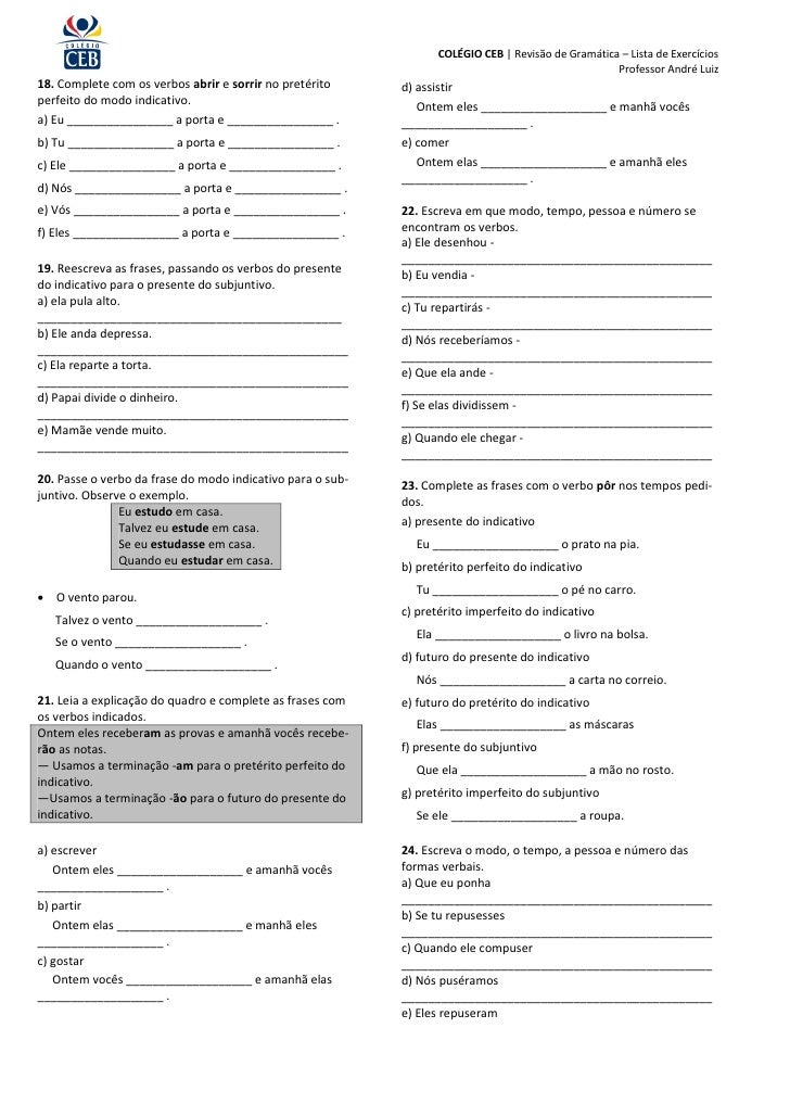 Revisao gramatical e ortografica
