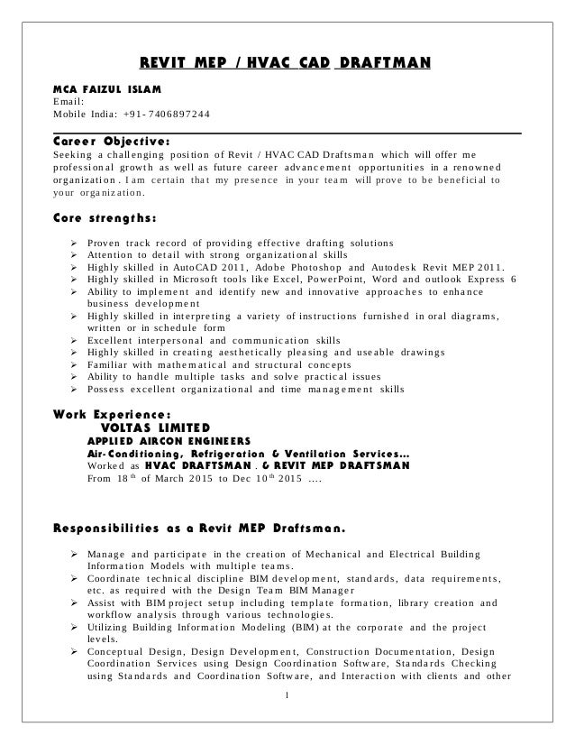 Manager tools resume example